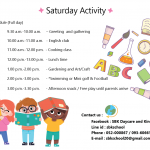 Saturday program schedule for parents